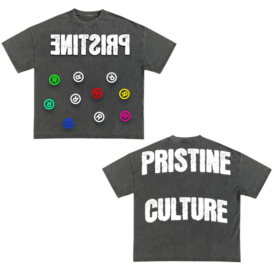 Pristine Culture Reverse Rainbow Tee